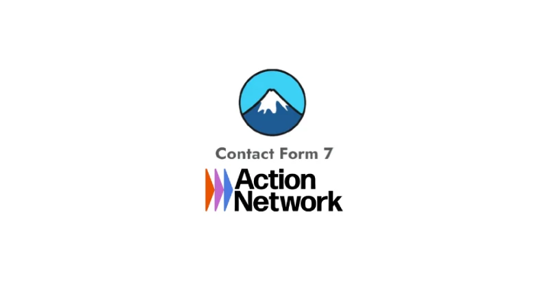 Contact Form 7 and Action Network logos